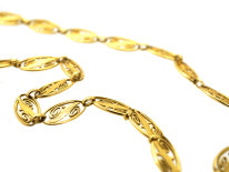 Art Nouveau 18ct Gold Chain
