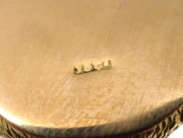 18ct Gold Fox Head Pendant on Chain