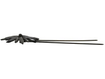 Victorian Vauxhall Glass Hairpin