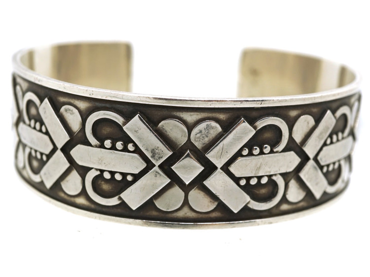 Silver Bangle by Harald Nielsen for Georg Jensen
