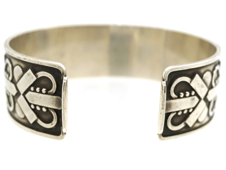 Silver Bangle by Harald Nielsen for Georg Jensen