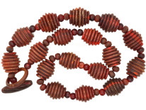 Art Deco Bakelite Bead Necklace