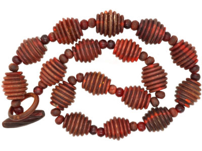 Art Deco Bakelite Bead Necklace