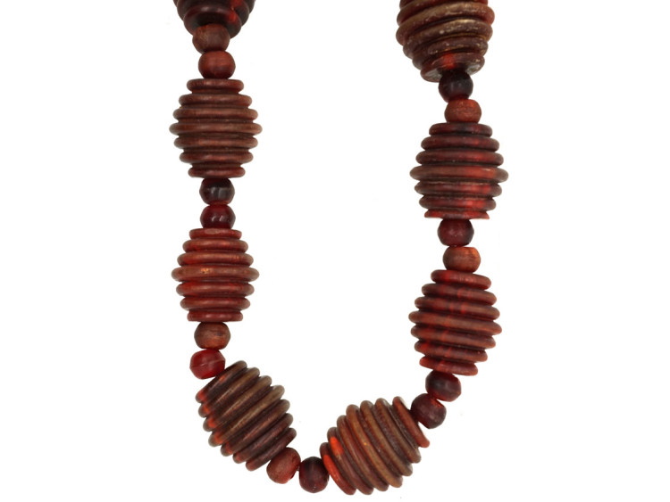 Art Deco Bakelite Bead Necklace