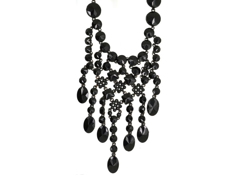 Victorian Vauxhall Glass Necklace