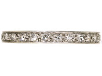 Art Deco Platinum & Diamond Eternity Ring