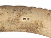 Silver Engraved Bangle