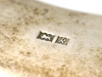 Silver Engraved Bangle