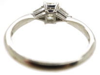 18ct White Gold & Diamond Three Stone Ring
