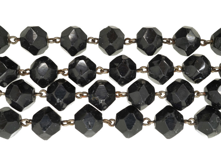 Victorian Vauxhall Glass Guard Chain