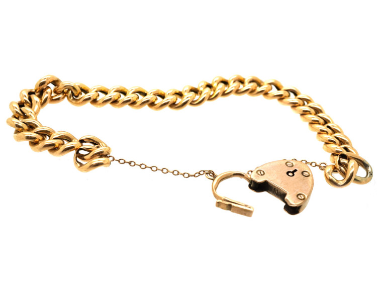 9ct Gold Curb Bracelet