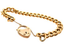 9ct Gold Curb Bracelet