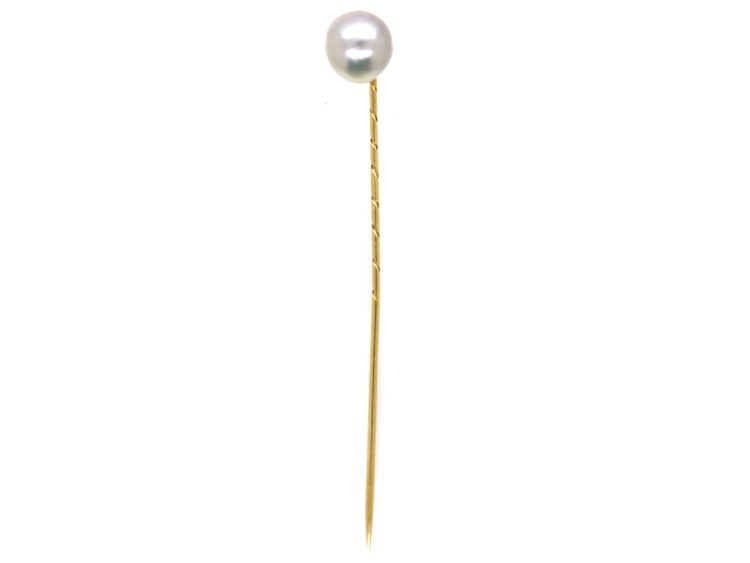 Baroque Pearl Tie Pin
