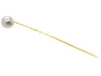 Baroque Pearl Tie Pin