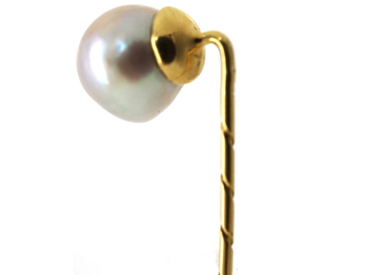 Baroque Pearl Tie Pin