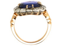 Edwardian 18ct Gold, Sapphire & Diamond Ring