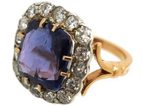 Edwardian 18ct Gold, Sapphire & Diamond Ring