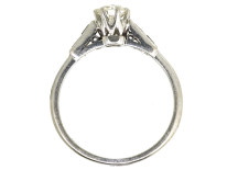 Art Deco Platinum, Ruby & Diamond Ring