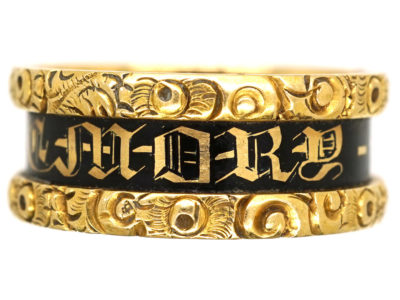 18ct Gold Memorial Ring for Thomas Easter