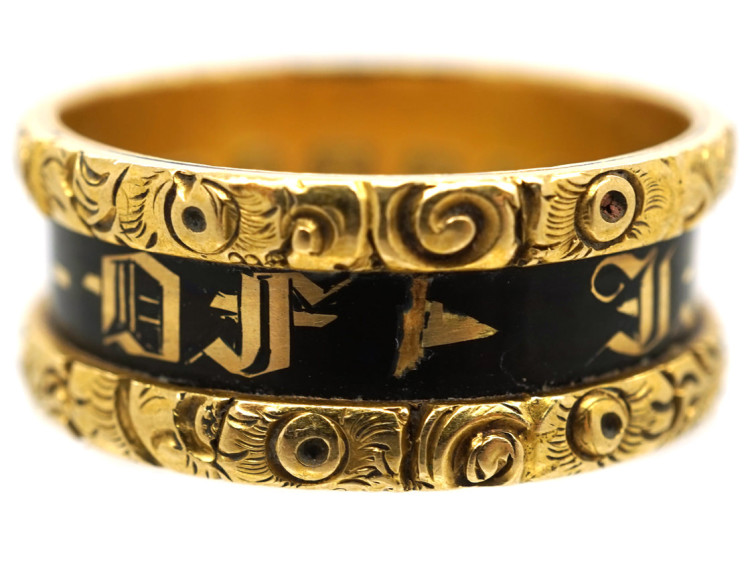 18ct Gold Memorial Ring for Thomas Easter