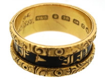 18ct Gold Memorial Ring for Thomas Easter