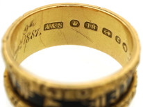 18ct Gold Memorial Ring for Thomas Easter