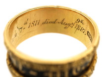18ct Gold Memorial Ring for Thomas Easter