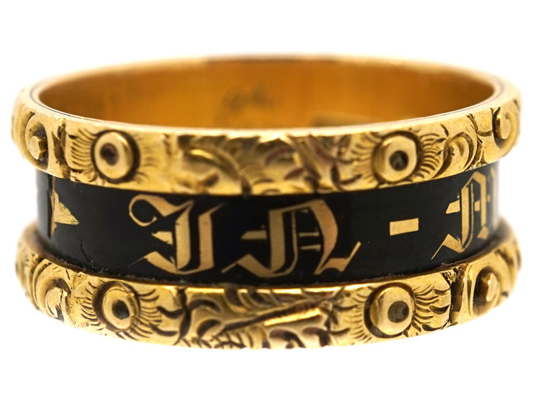 18ct Gold Memorial Ring for Thomas Easter