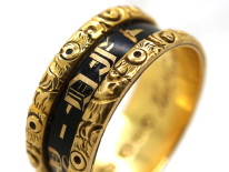 18ct Gold Memorial Ring for Thomas Easter