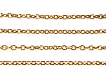 Edwardian 9ct Gold Chain (62cm)