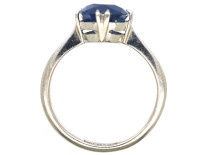 Art Deco Platinum & Sapphire Ring