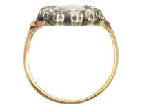 Georgian Rose Diamond Cluster Ring