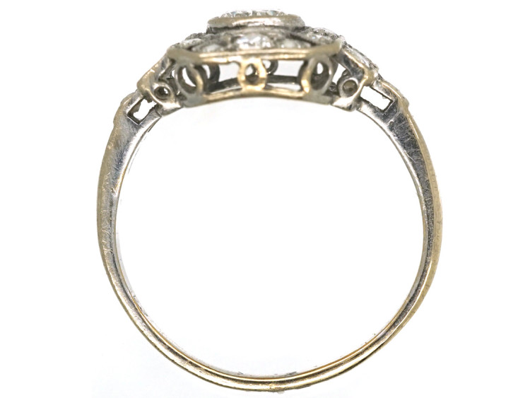 Art Deco 18ct White Gold Diamond Ring