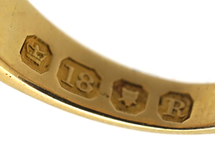 Victorian 18ct Gold Five Stone Diamond Ring