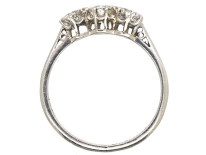 Platinum Three Stone Diamond Ring