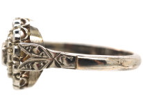 18ct White Gold Diamond Set Cluster Ring