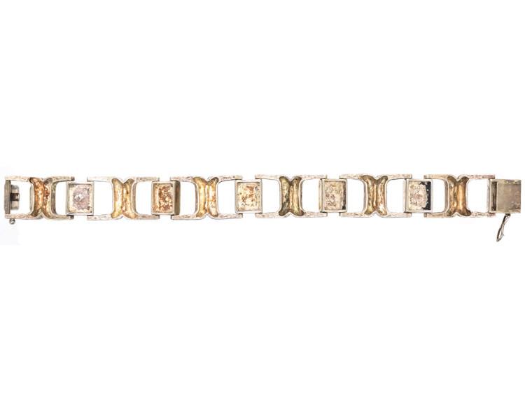 Silver & Jade Bracelet
