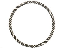 Silver Twist Bangle by Georg Jensen