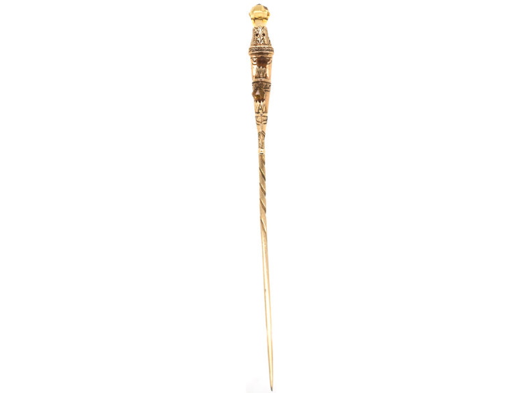 Victorian Gold Scottish Dirk Tie Pin