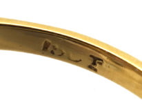 18ct White & Yellow Gold, Pink Sapphire & Diamond Oval Cluster Ring