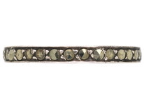 Silver & Marcasite Eternity Ring