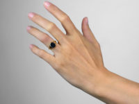 18ct Gold & Bloodstone Intaglio Signet Ring