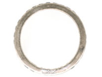 18ct White Gold & Sapphire Eternity Ring