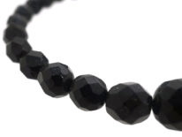 Victorian Vauxhall Glass Faceted Bead Necklace
