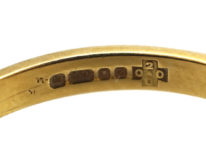 18ct Gold Three Stone Diamond Millennium Ring