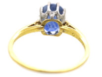 18ct Gold Ring Set With a Ceylon Sapphire