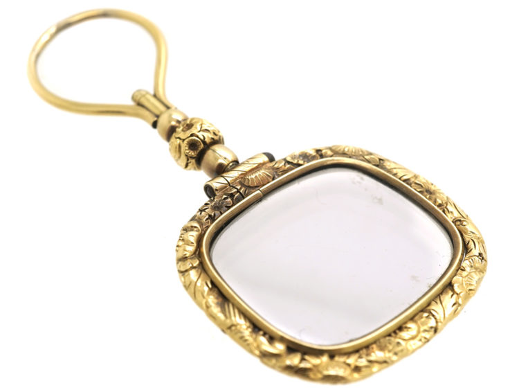 Georgian Gold Cased Quizzing Glass