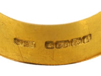 Edwardian 18ct Gold Buckle Ring