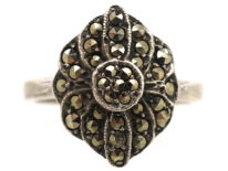 Silver & Marcasite Ring