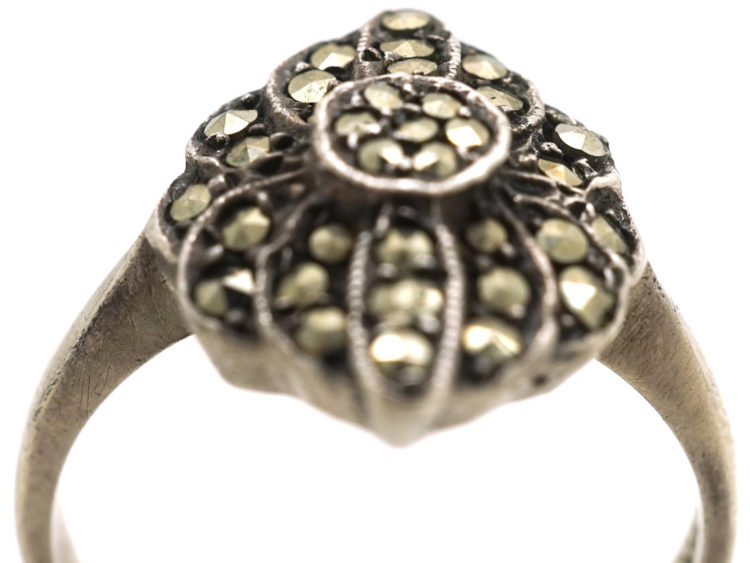 Silver & Marcasite Ring